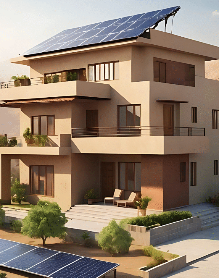 Rooftop solar panel installation for home in Nagpur with government subsidy