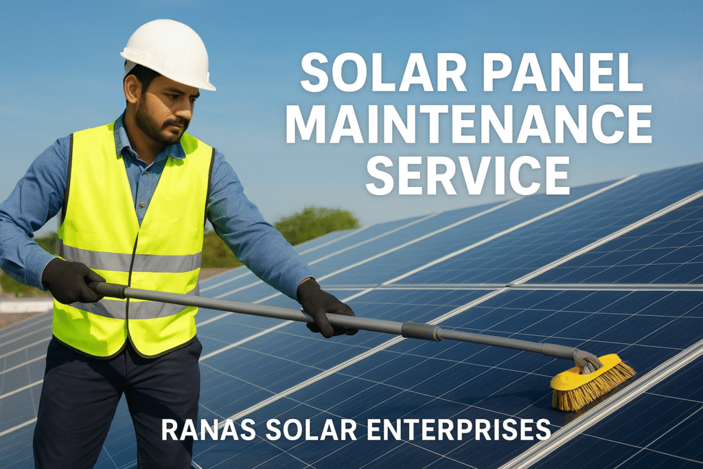 solar panel maintenance service by Ranas Solar